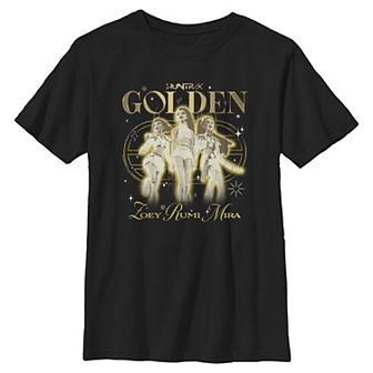 Boys 8-20 KPop Demon Hunters Golden Trio Graphic Tee