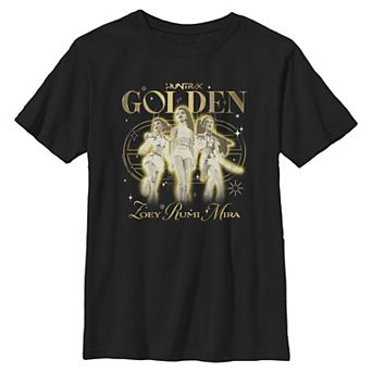 Boys 6-20 KPop Demon Hunters Golden Trio Graphic Tee