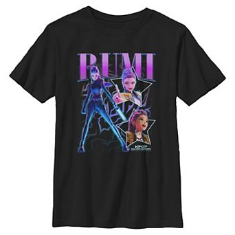 Boys 8-20 KPop Demon Hunters Rumi Graphic Tee
