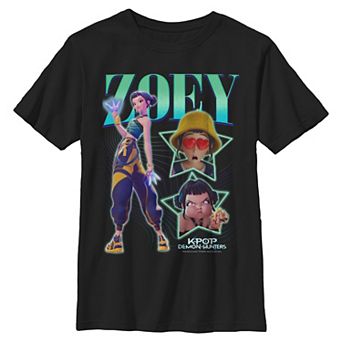 Boys 8-20 KPop Demon Hunters Zoey Graphic Tee