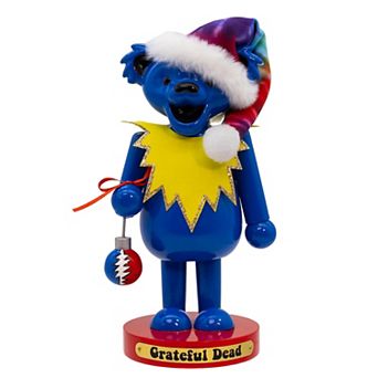 Kurt Adler Grateful Dead Bear Nutcracker Figurine Table Decor