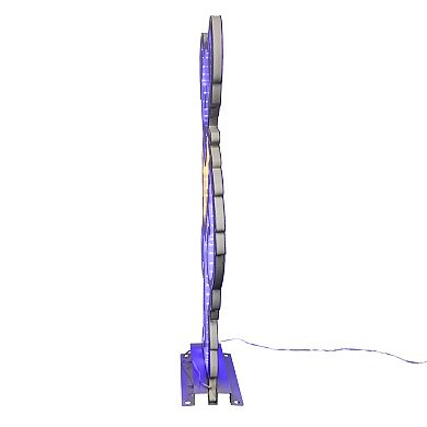 Kurt Adler Grateful Dead Dancing Blue Bear Infinity Light 26-Inch Table Decor