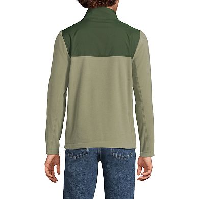 Big & Tall Lands' End Water Resistant Quarter Zip Pullover