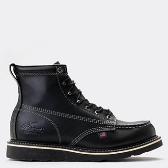 Men's American Heritage Mid Night Series 6 Inch Black Moc Toe