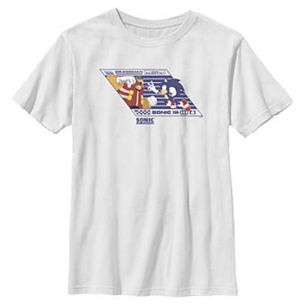 Boys 8-20 Sonic the Hedgehog & Dr. Eggman Graphic Tee