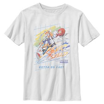 Boys 8-20 Sonic the Hedgehog Gotta Go Fast Graphic Tee