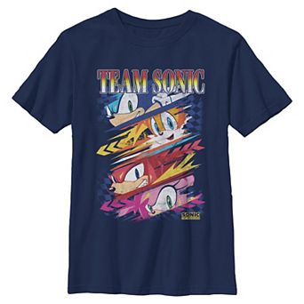 Boys 6-20 Sonic the Hedgehog Team Sonic Graphic Tee