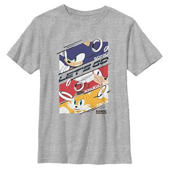 Boys 6-20 Sonic the Hedgehog Let's Go Graphic Tee