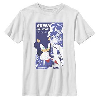 Boys 6-20 Sonic the Hedgehog Green Hill Zone Graphic Tee