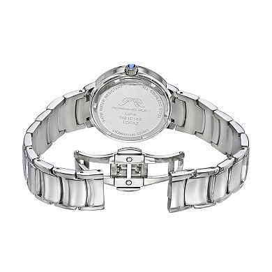 Porsamo Bleu Women's Stainless Steel Crystal Watch