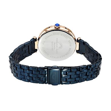 Porsamo Bleu Women's Stainless Steel Blue Dial Bracelet Watch