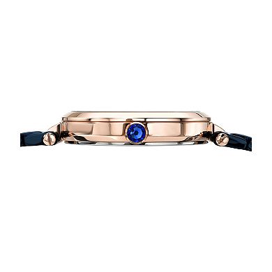Porsamo Bleu Women's Stainless Steel Blue Dial Bracelet Watch