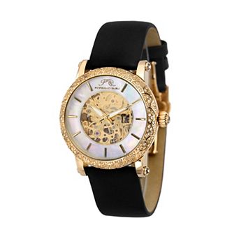 Porsamo Bleu Women's Automatic Genuine Leather Strap Watch