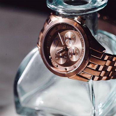 Porsamo Bleu Women's Stainless Steel Diamond Chronograph Watch