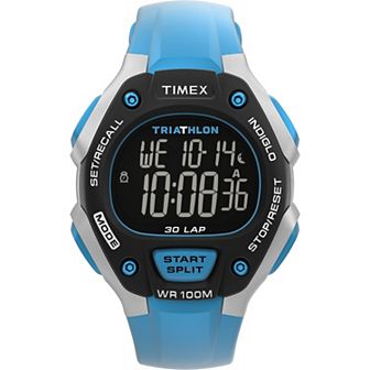 Timex® Triathlon Classic 30 Lap Resin Strap Digital Watch - TW5M67700
