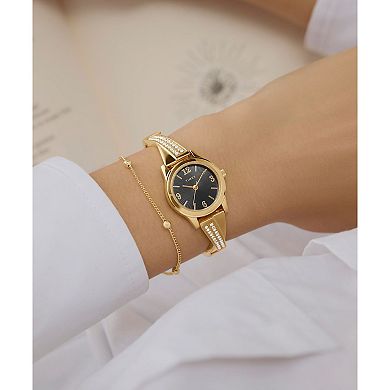Timex® Women's Stainless Steel Stretch Bangle Watch - TW2Y39300