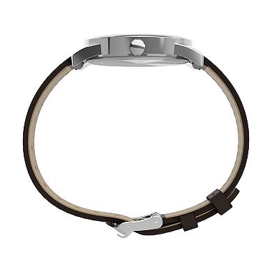 Timex® Men's Easy Reader® Leather Strap Watch - TW2Y12600