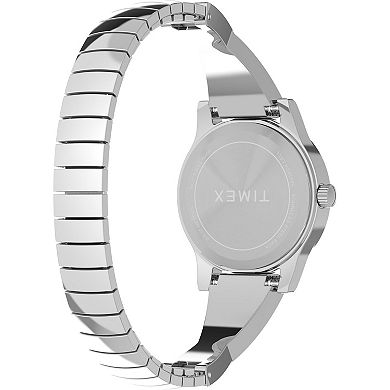 Timex® Women's Stainless Steel Stretch Bangle Watch - TW2Y39400