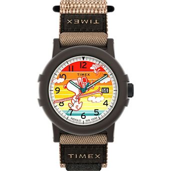 Timex® x Peanuts Camper Ski Snoopy Fast Wrap® Strap Watch - TW4B34900