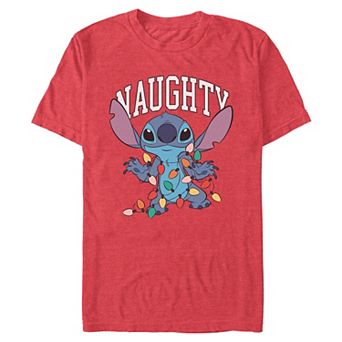 Men's Disney's Stitch Naughty Mode Graphic Tee