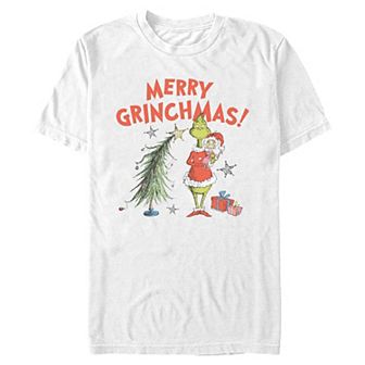 Men's Dr. Seuss Merry Grinchmas Graphic Tee