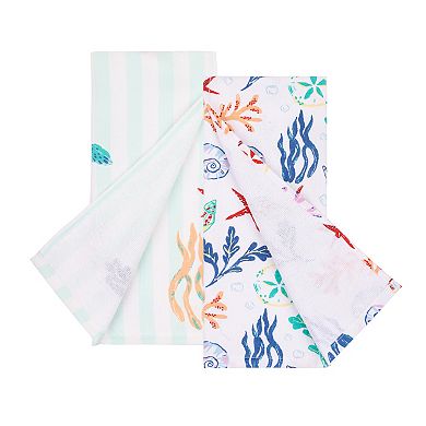 Celebrate Together™ Summer 2-pk. Sea Turtle Kitchen Towels