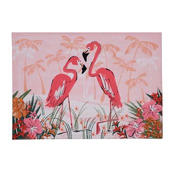 Celebrate Together™ Summer Flamingo Printed Woven Placemat
