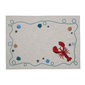 Celebrate Together™ Summer Lobster Applique Placemat