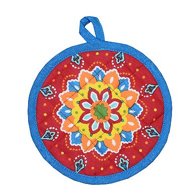 Celebrate Together™ Summer 2-pc. Party Time Oven Mitt & Pot Holder Set