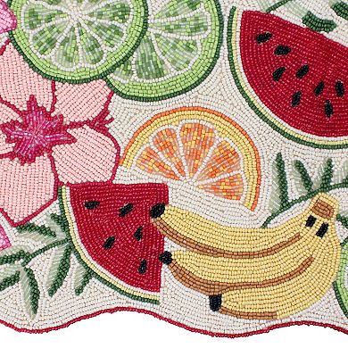 Celebrate Together™ Summer Fruit Beaded Table Runner