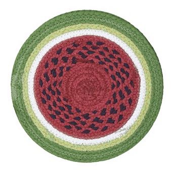 Celebrate Together™ Summer 2-Pack Watermelon Braided Trivet Set