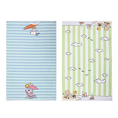 Celebrate Together™ Summer 2-pk. Snoopy Kitchen Towels