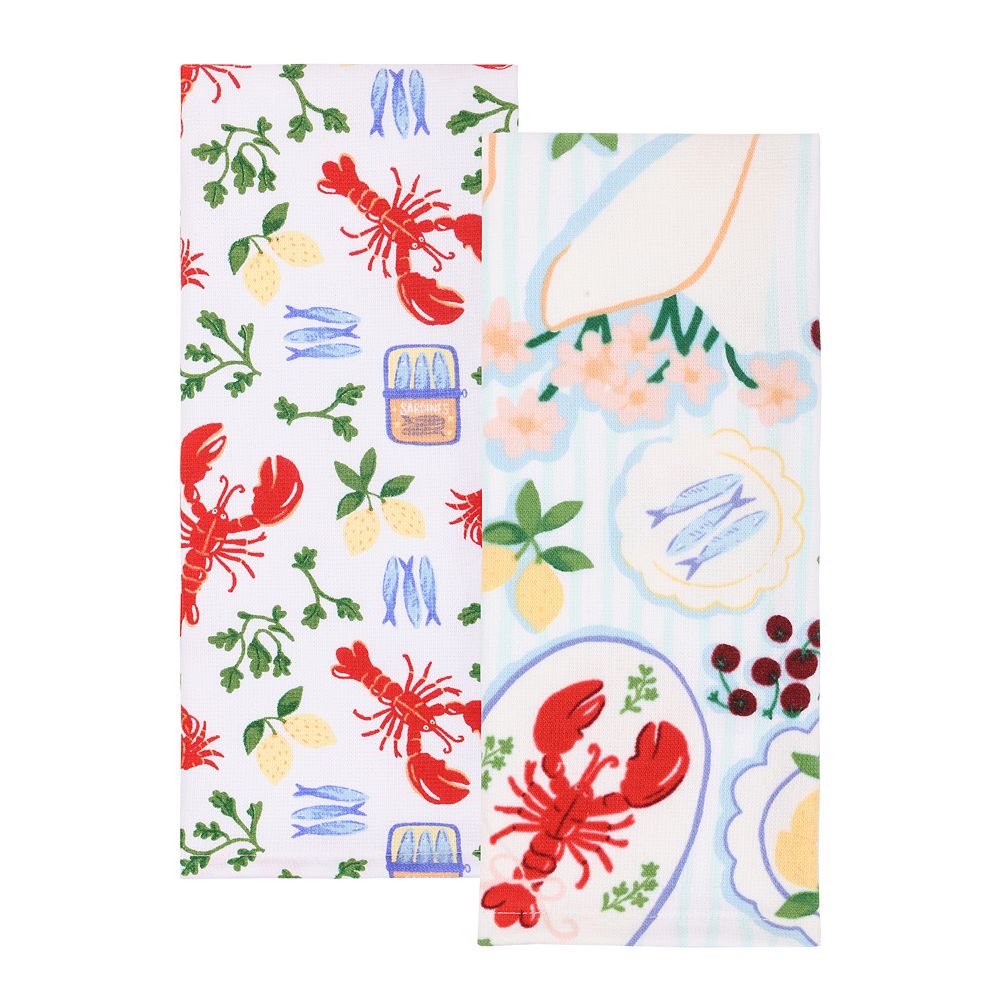 Celebrate Together™ Summer 2-pk. Seafood Kitchen Towels