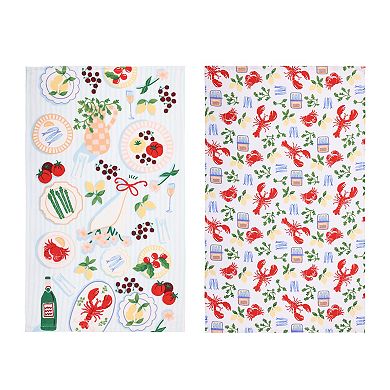 Celebrate Together™ Summer 2-pk. Seafood Kitchen Towels
