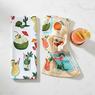 Celebrate Together™ Summer 2-Pack Terry Loop Kitchen Towels