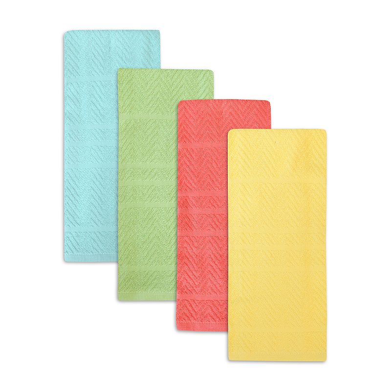 Celebrate Together™ Summer 4-Pack Terry Loop Kitchen Towels, Multi