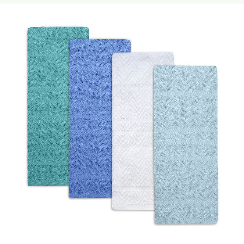 Celebrate Together™ Summer 2-Pack Terry Loop Kitchen Towels, Blues