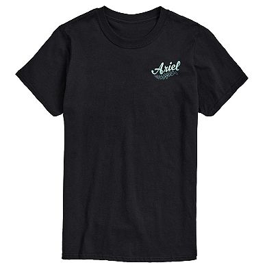 Big & Tall Disney's Ariel & Flounder Graphic Tee