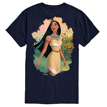 Big & Tall Disney's Pocahontas Sunflowers Graphic Tee