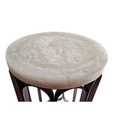 Carolina Chair & Table Luminous Glow Resin End Table