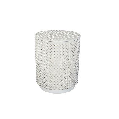 Carolina Chair & Table Dimple Round Wood End Table