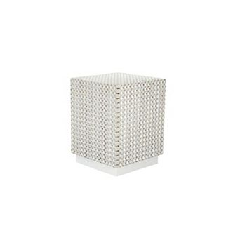 Carolina Chair & Table Dimple Square Wood End Table