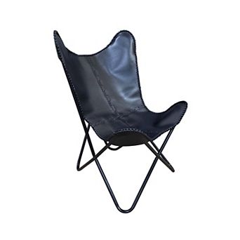 Carolina Chair & Table Monroe Stitched Detail Butterfly Chair