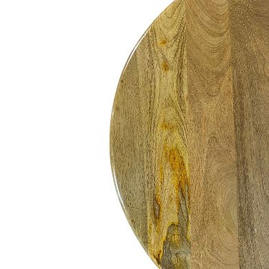 Carolina Chair & Table Cane Drum Base Round Coffee Table