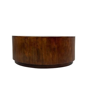Carolina Chair & Table Krissa Mango Wood Round Coffee Table