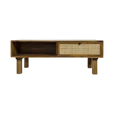 Carolina Chair & Table Dual-Compartment Wood Coffee Table
