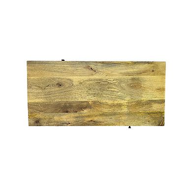 Carolina Chair & Table Dual-Compartment Wood Coffee Table