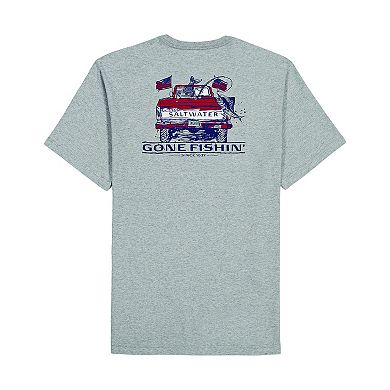Men's IZOD Saltwater Short Sleeve Graphic Tee