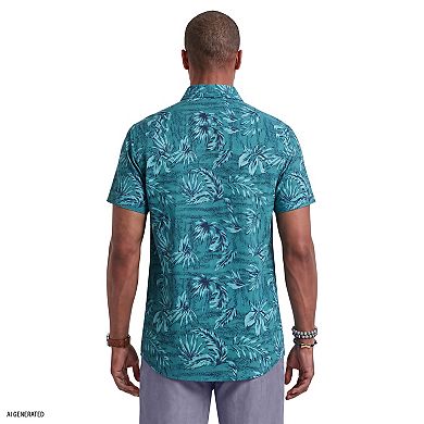 Men's IZOD Short Sleeve Chambray Dockside Shirt