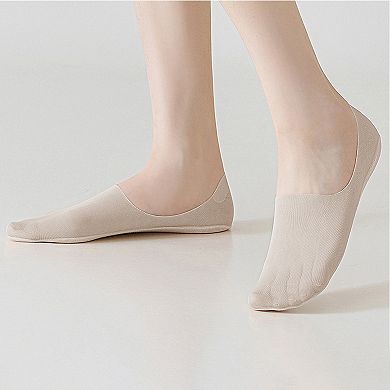 Women's Invisible Non-Slip No-Show Socks 6pk